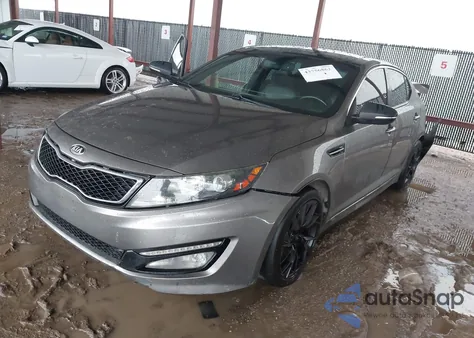 2013 Kia Optima Sx из США, поврежденный, VIN 5XXGR4A68DG194232